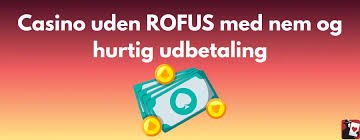 Casino sider uden ROFUS - Oplev friheden ved online spil Casino sider uden ROFUS - Oplev friheden ved online spil