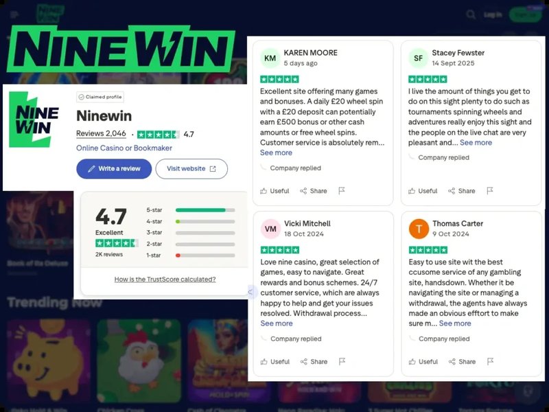 Guide to ninewin casino uk